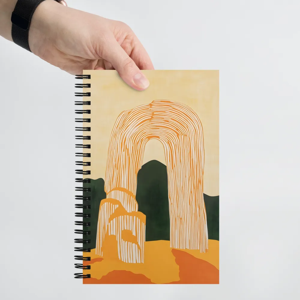 Desert Arch Landscape 
 Spiral Notebook | 140 pages