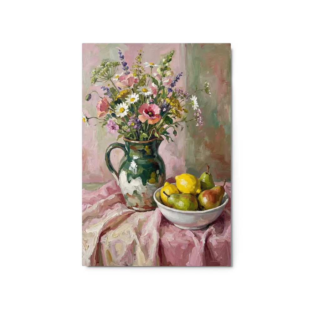 Blush Impasto Figuration Wall Art — Tactile & Tender