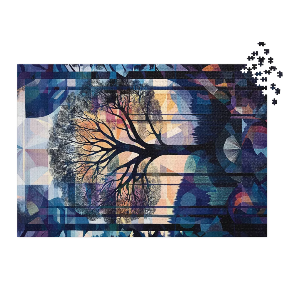 Abstract Tree Landscape