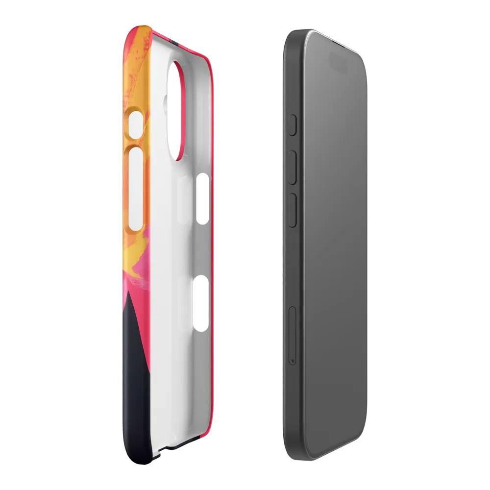 Vibrant Brushstroke Portrait 
 iPhone 14 Pro | MagSafe® Tough Case