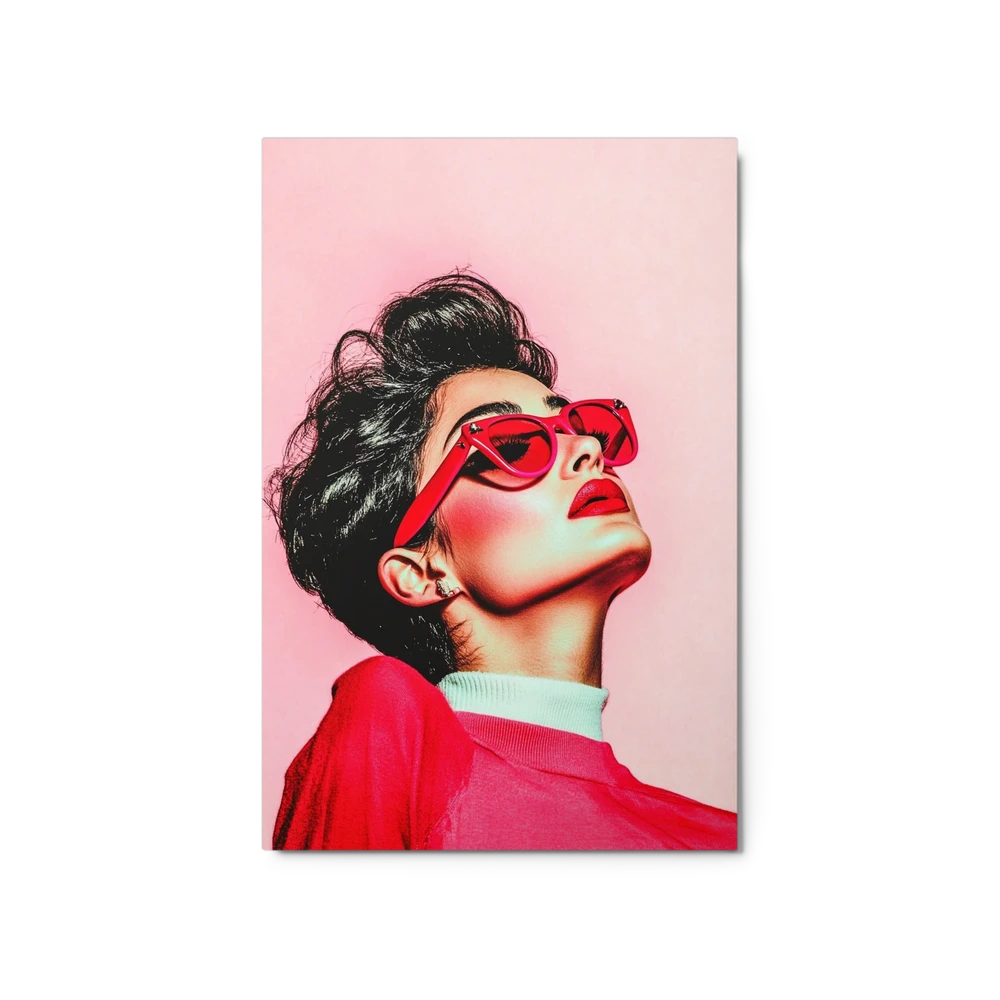 Vibrant Fashion Portrait | Art Print