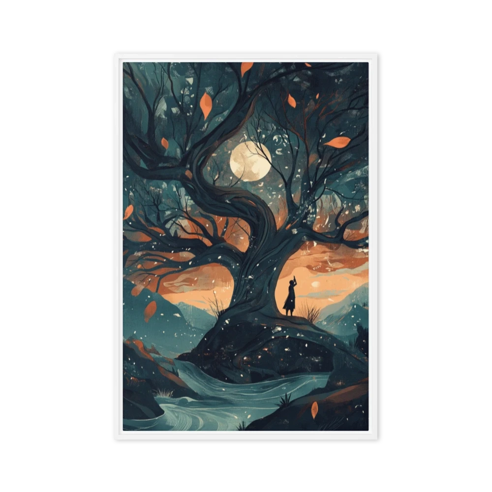 Whispers of the Moonlit Tree