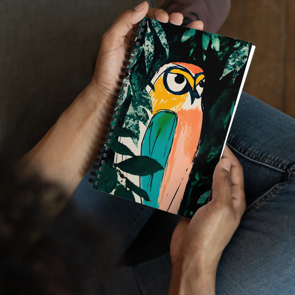 Camouflaged Majesty: The Abstract Owl