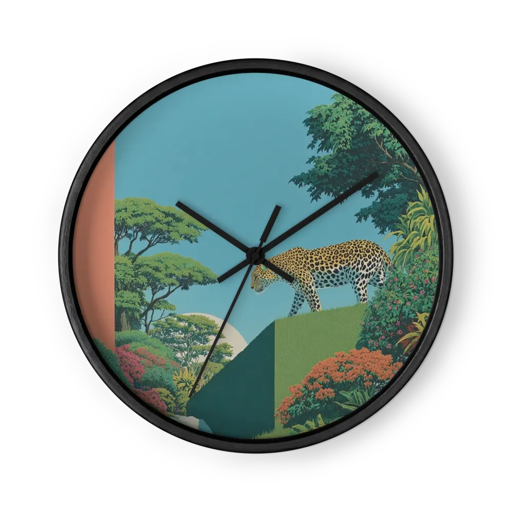 Jungle Leopard | Wall Clock