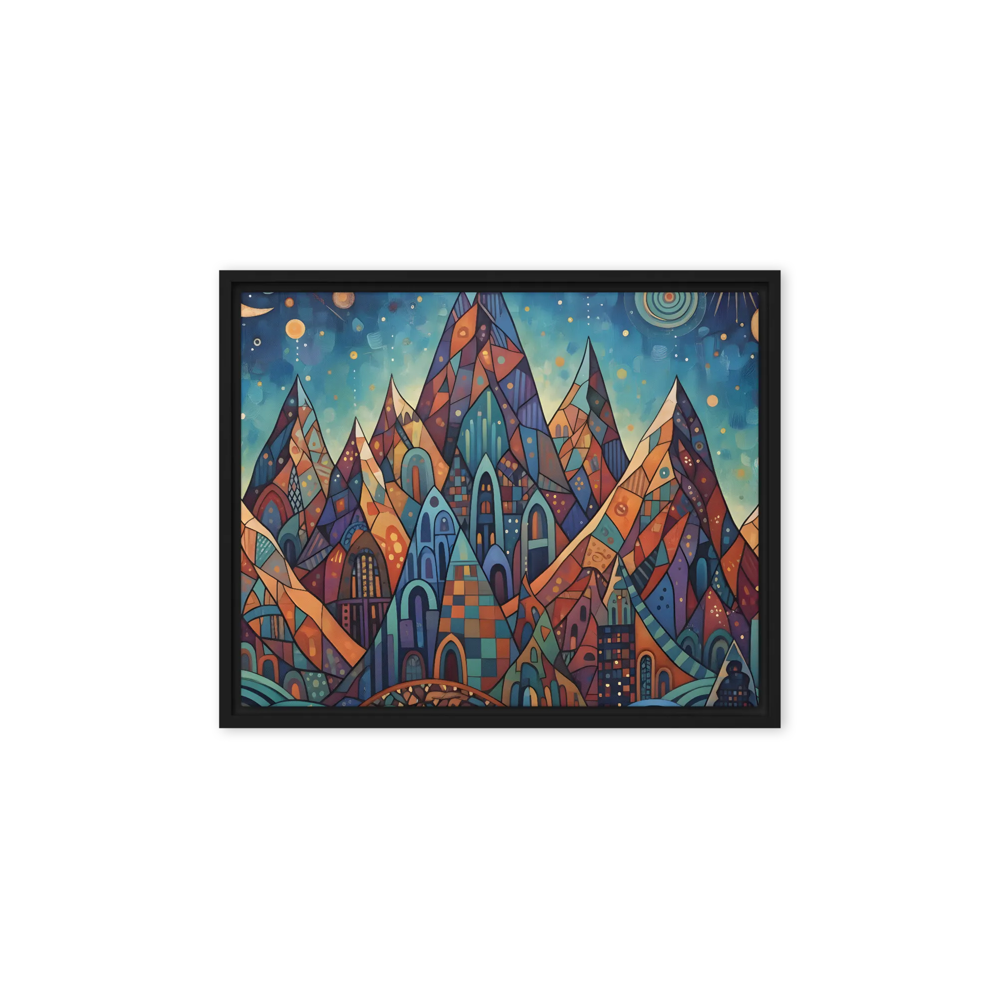 Celestial Mosaic Peaks