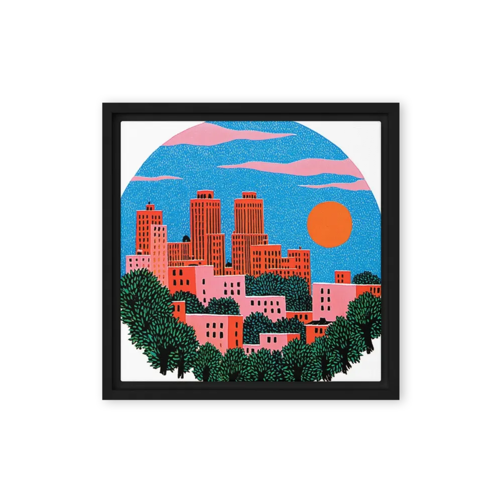 Metropolitan Solitude 
 Canvas | 8″x 8″