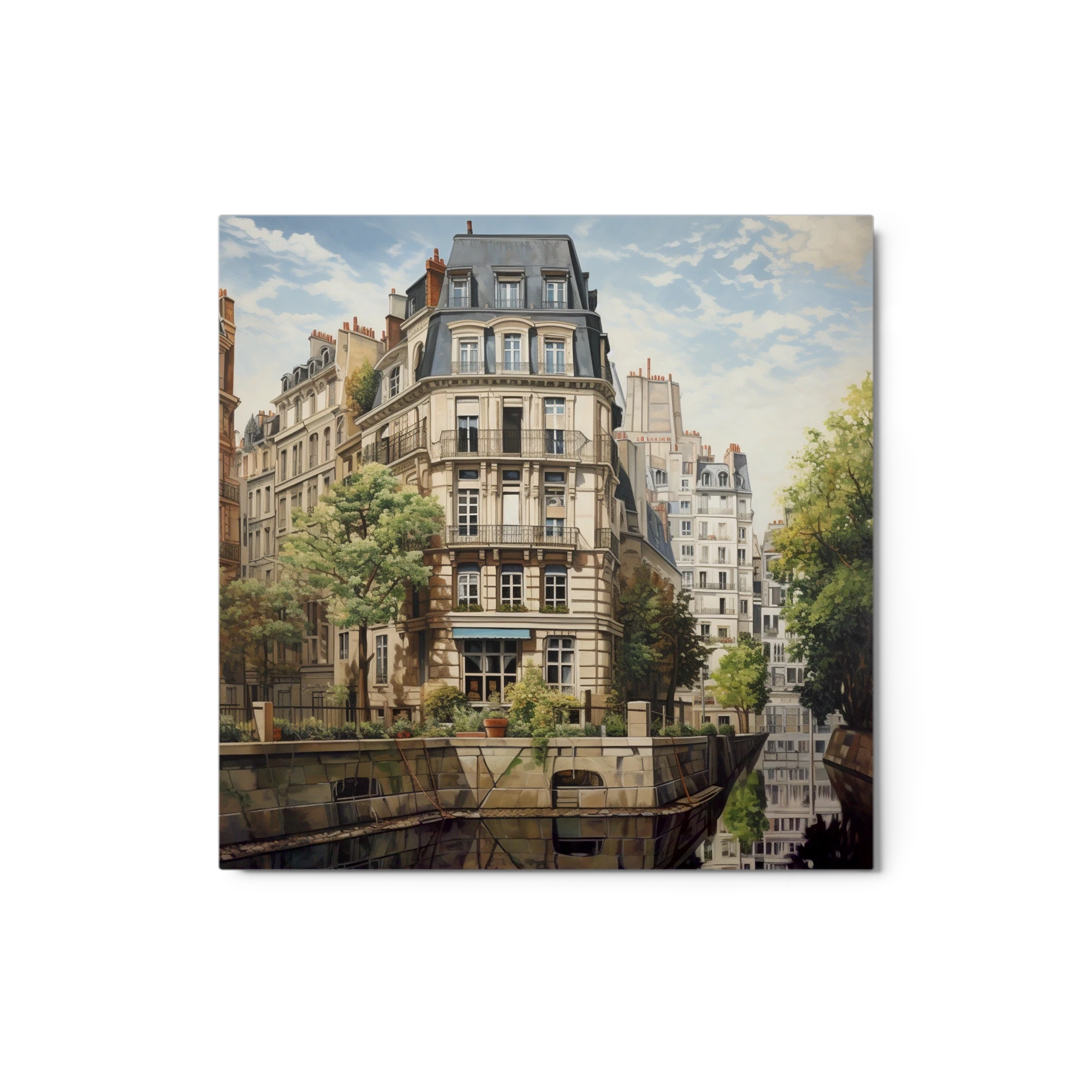 Canal with Architecture