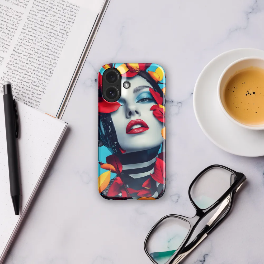Cybernetic Bloom 
 iPhone 12 | Snap Case