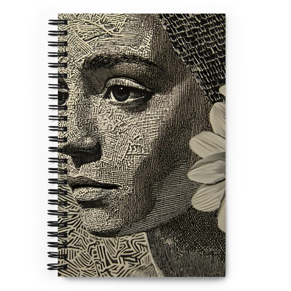 Engraved Portrait 
 Spiral Notebook | 140 pages