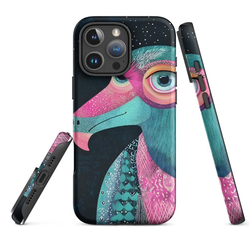Colorful Vulture Illustration