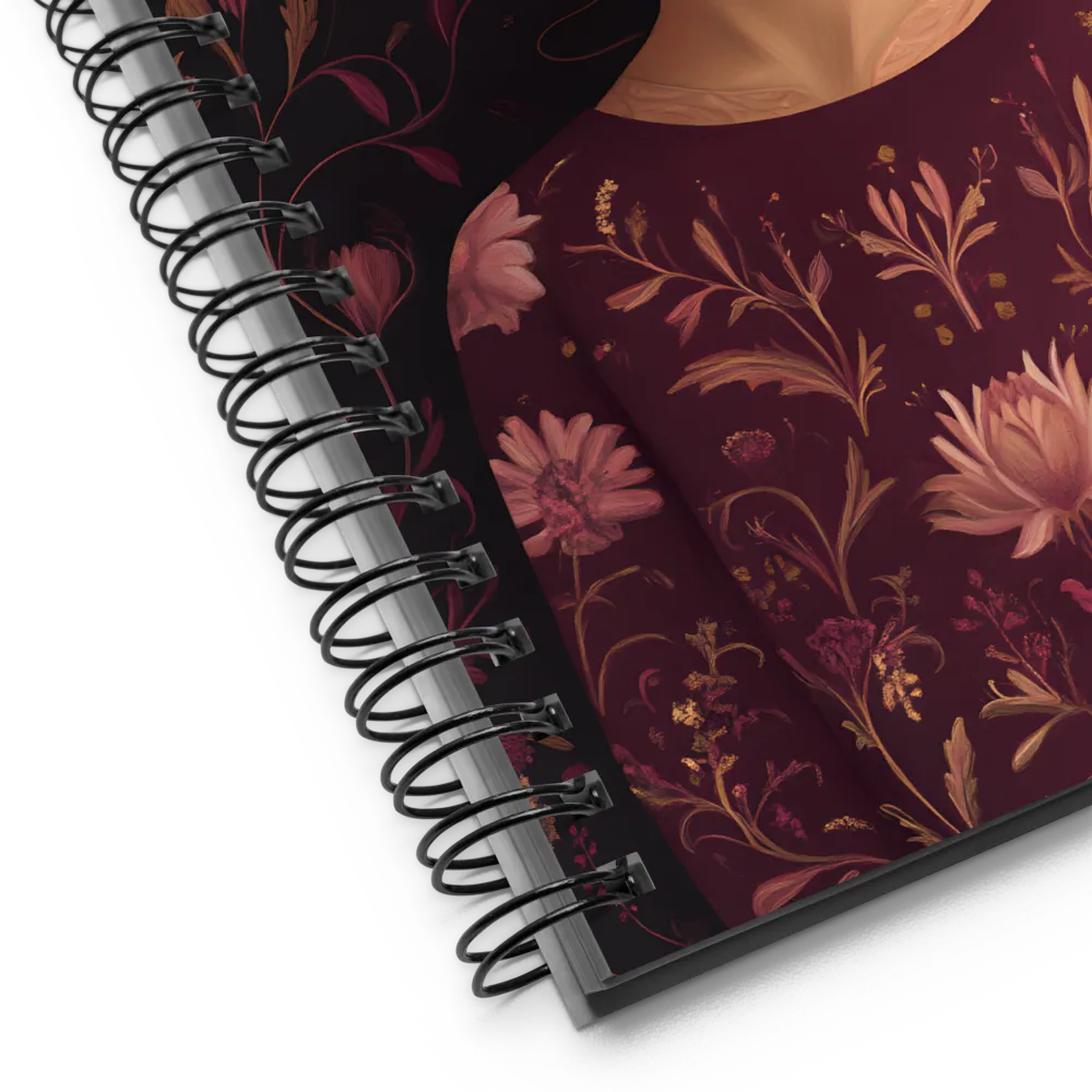 The Floral Muse 
 Spiral Notebook | 140 pages