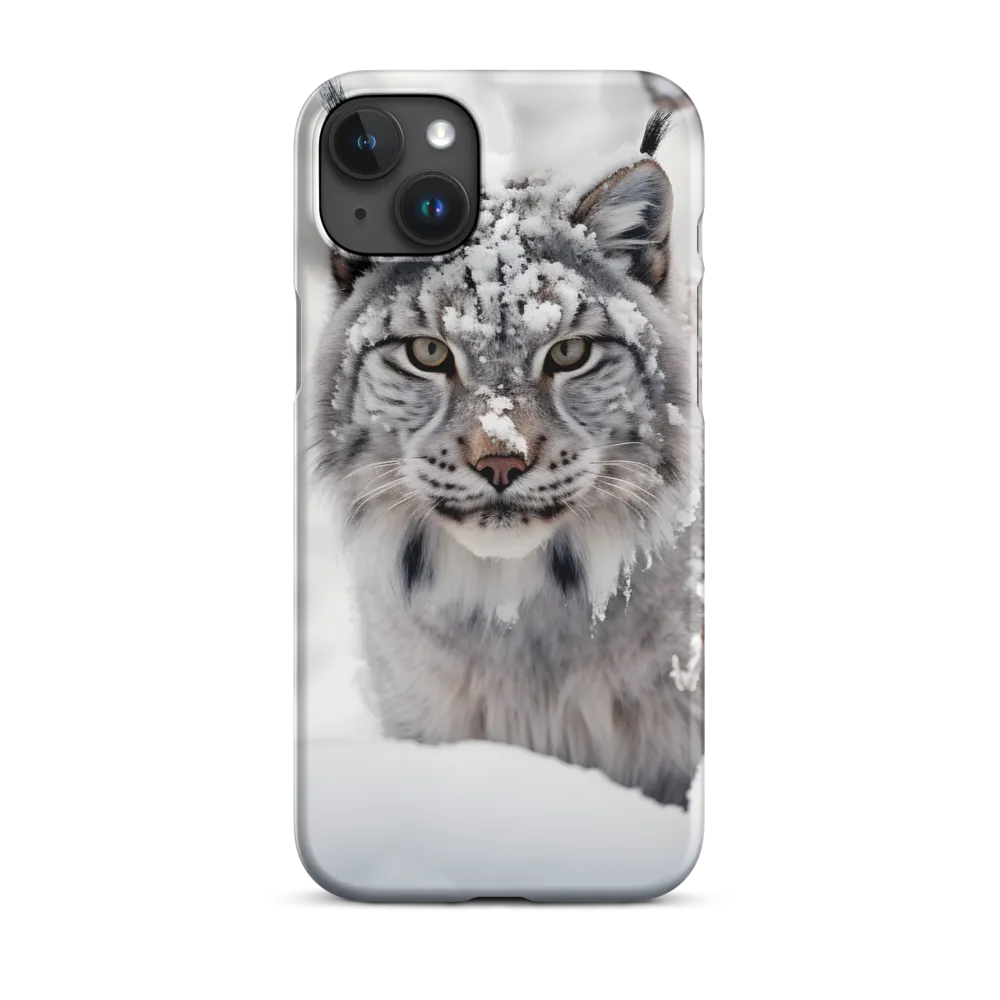Lynx in Snowy Landscape | Phone Case