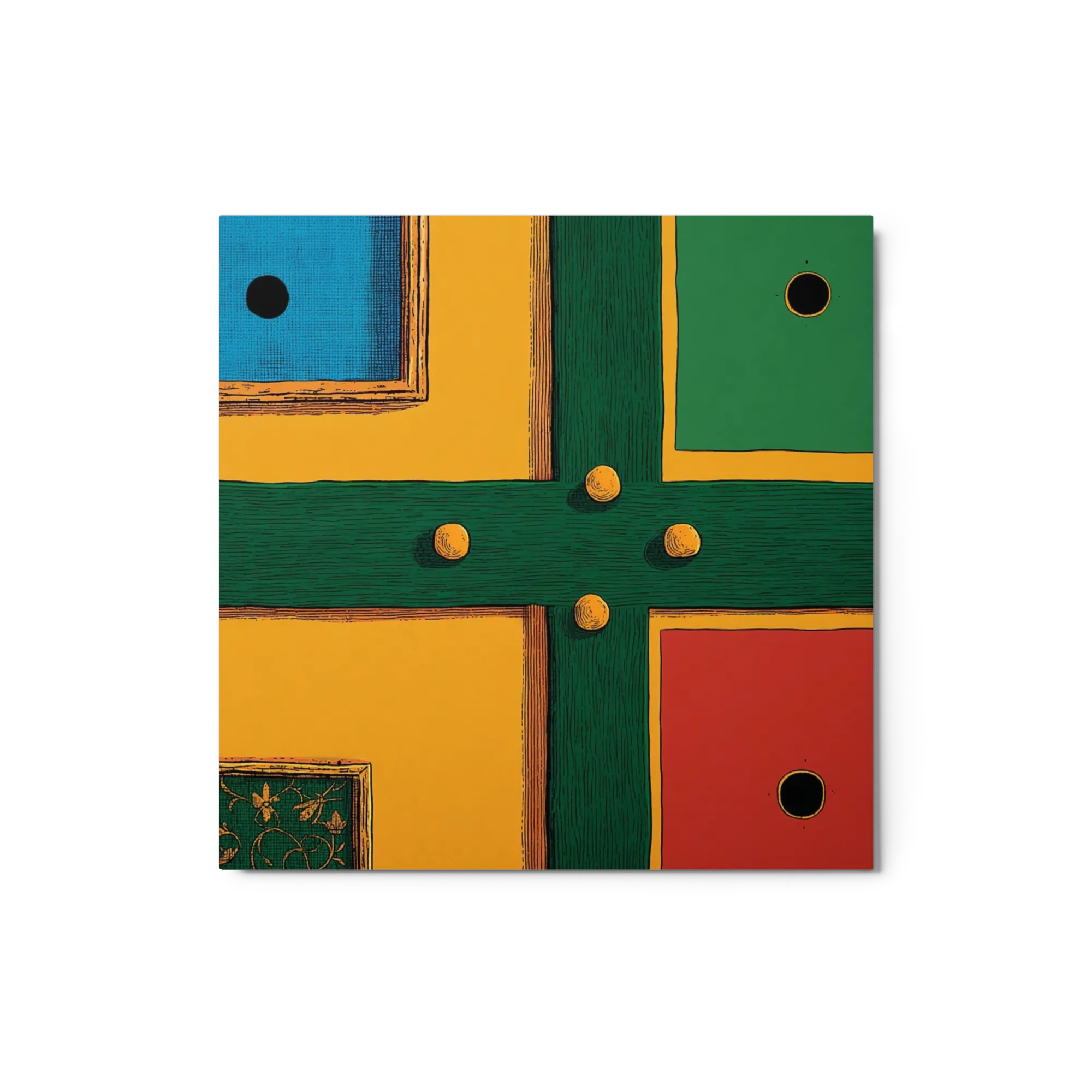 Grid Composition in Color