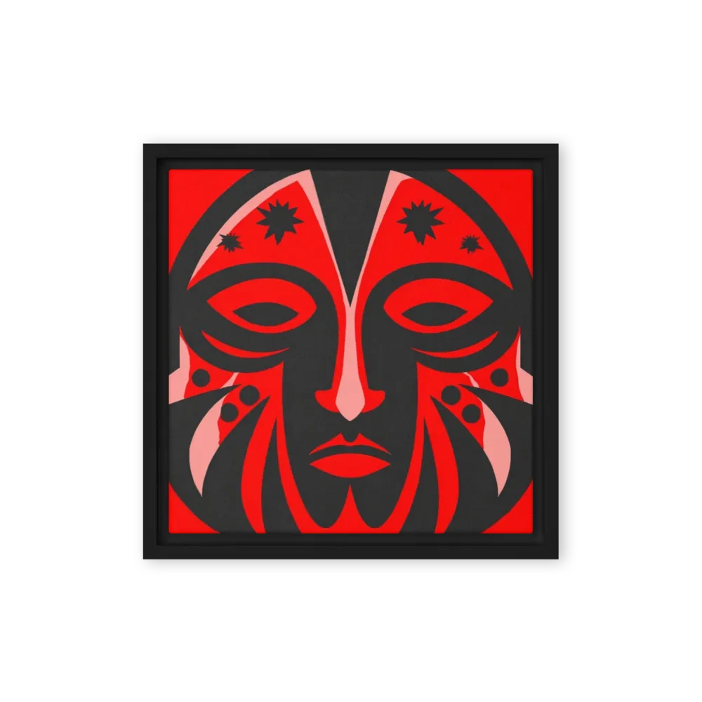 Tribal Mask Illustration | Art Print