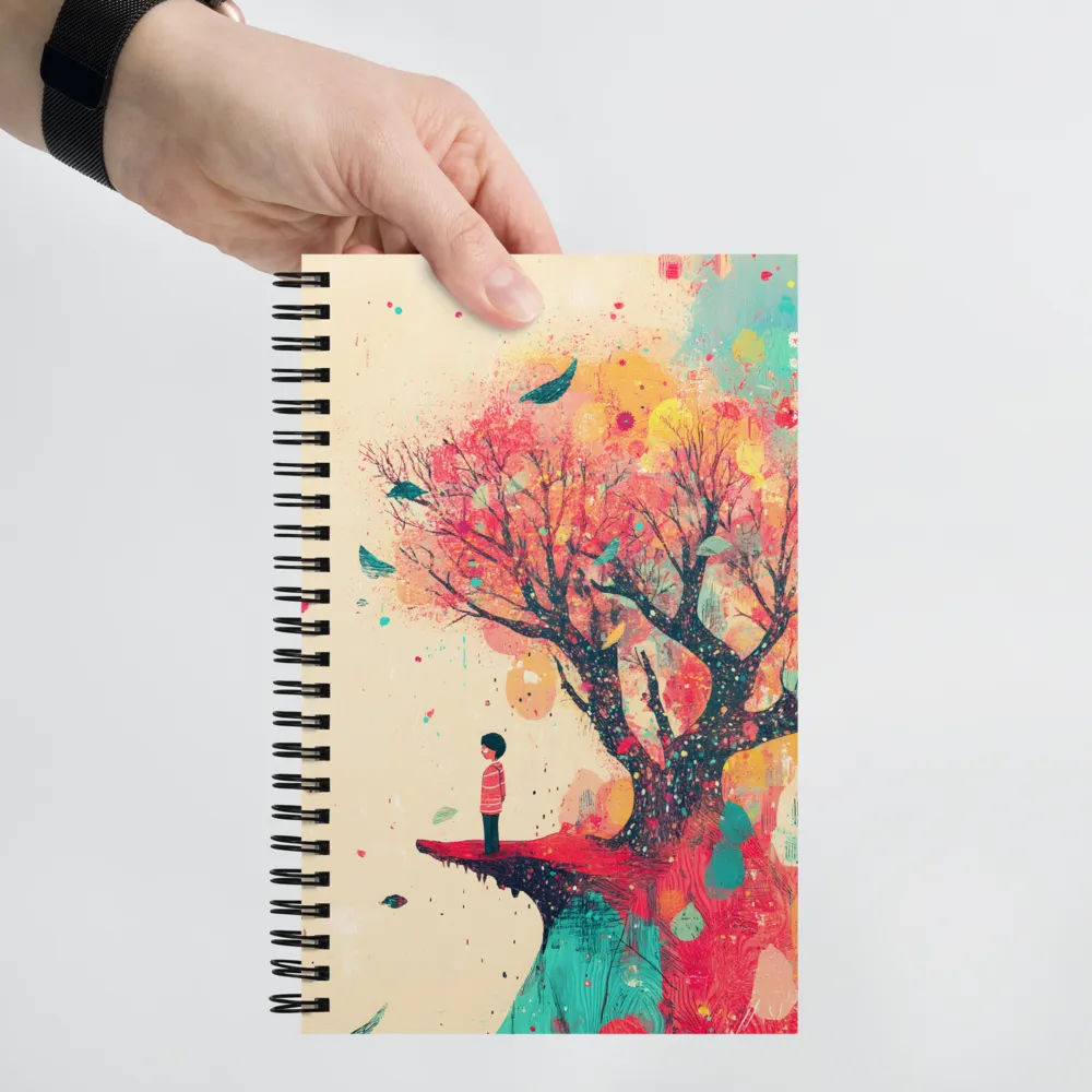 Whimsical Tree of Colors 
 Spiral Notebook | 140 pages