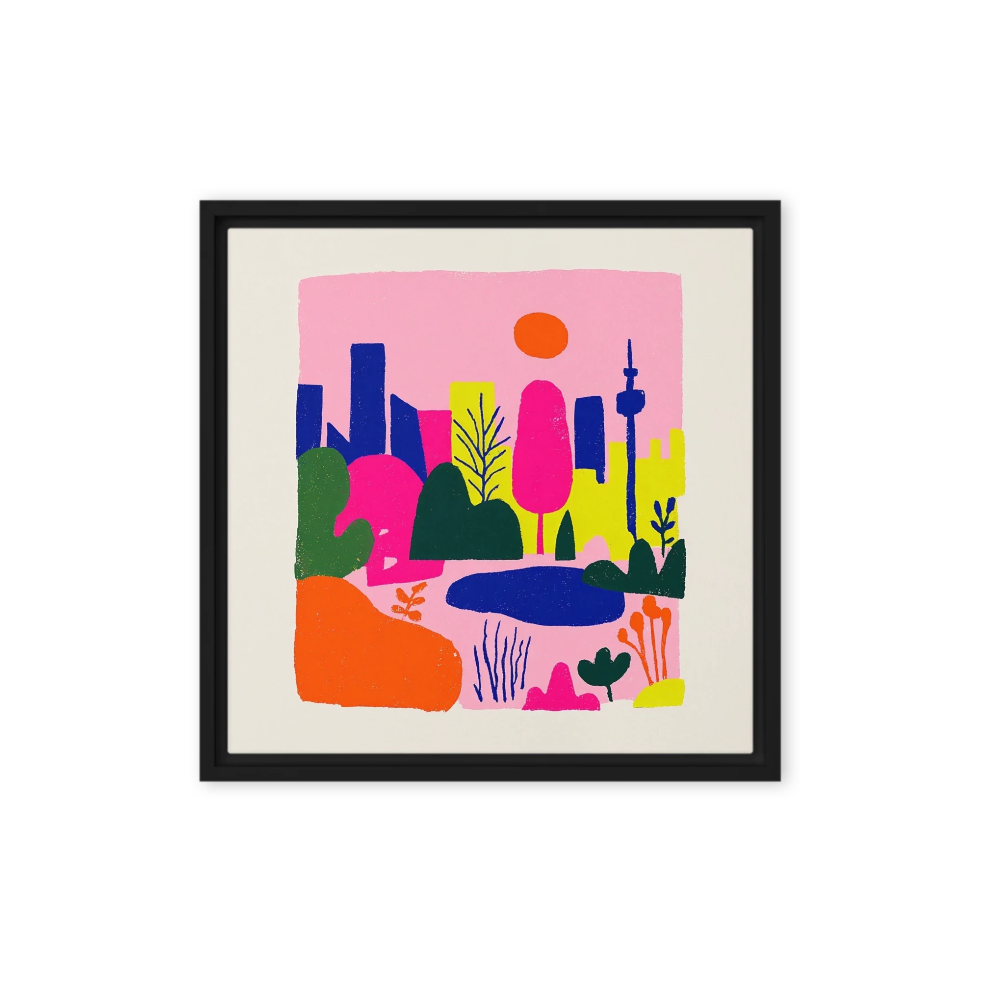 Neon Park Skyline