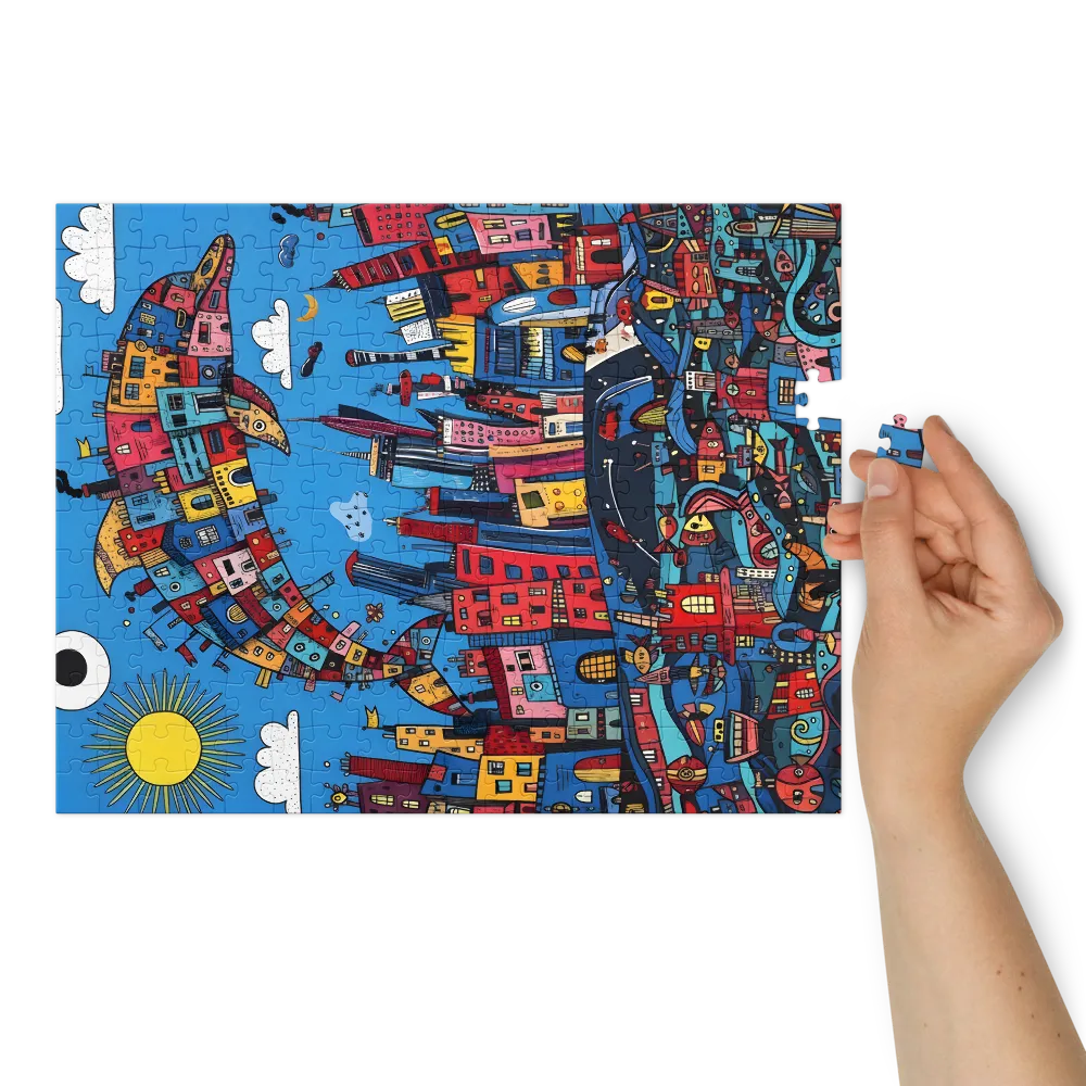 Urban Dolphin | Jigsaw Puzzles