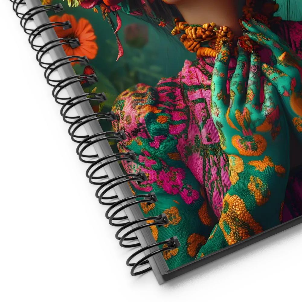 Bloom of Whimsy 
 Spiral Notebook | 140 pages