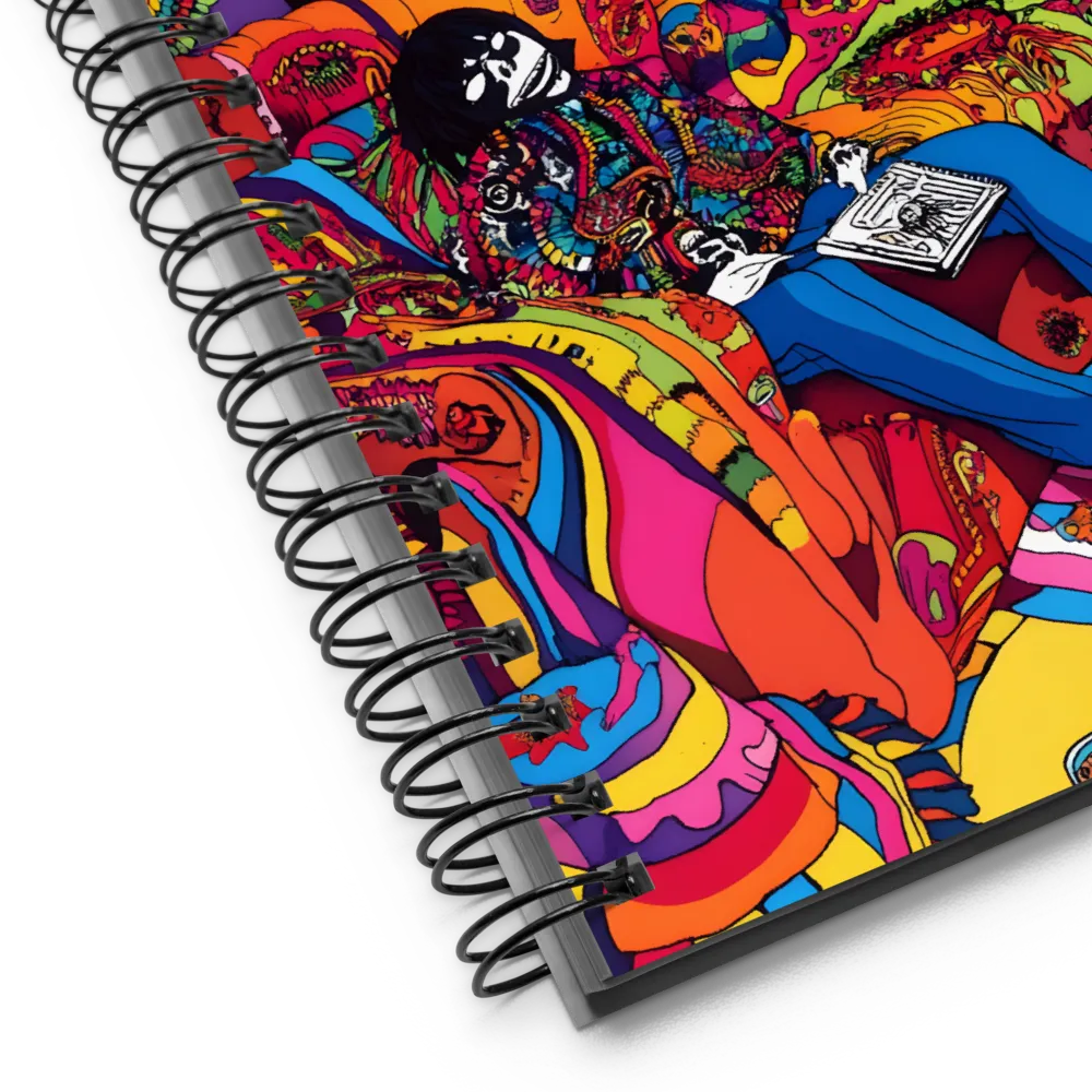Psychedelic Slumber 
 Spiral Notebook | 140 pages