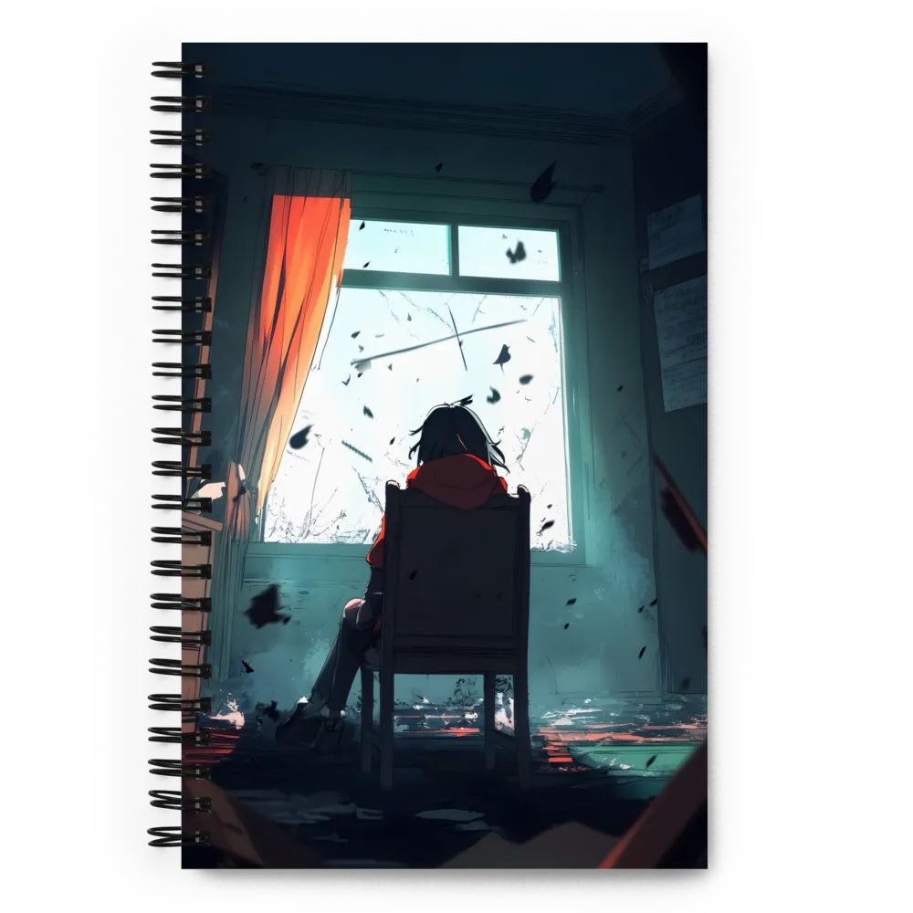 Afterlight at the Shattered Window