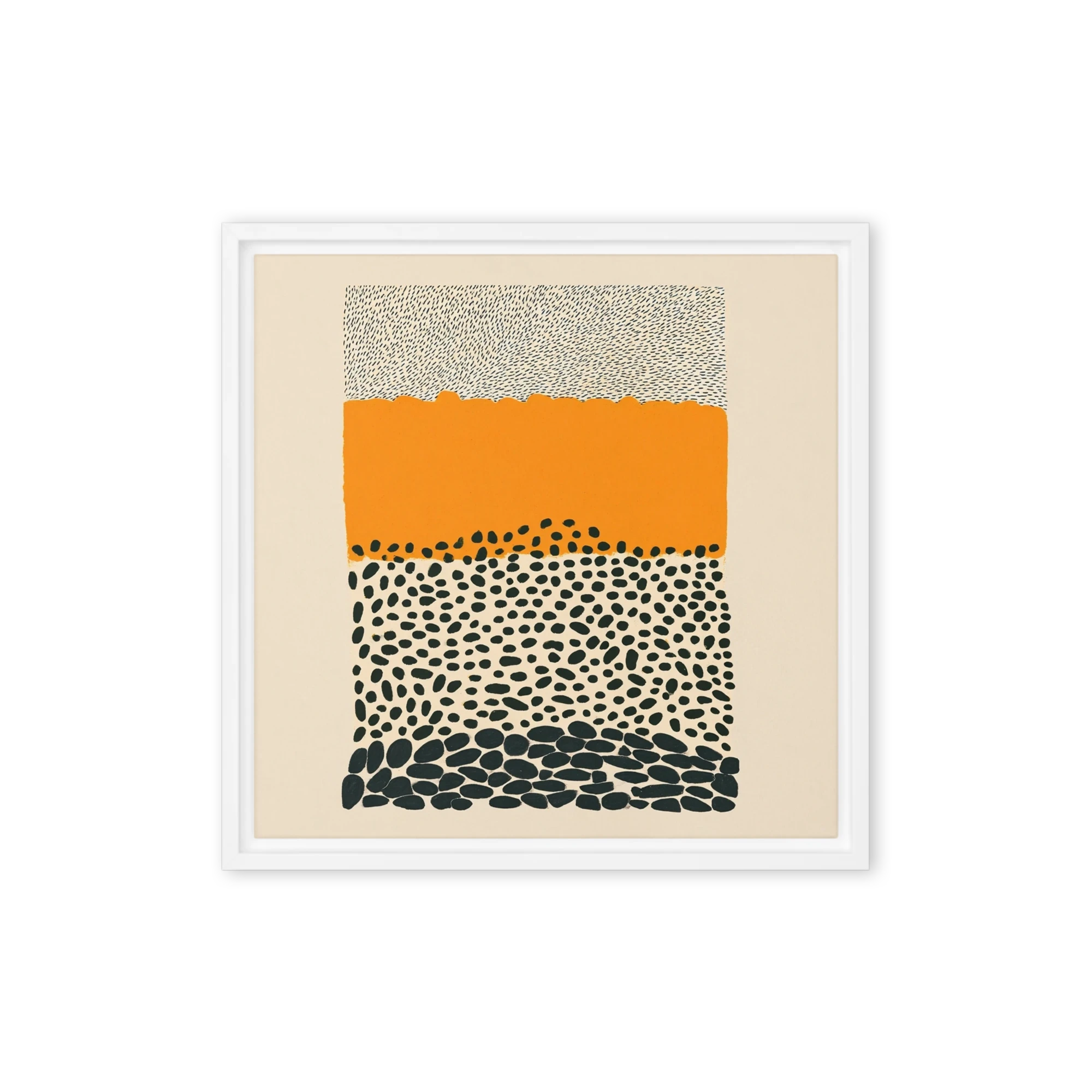 Strata in Ochre and Ink