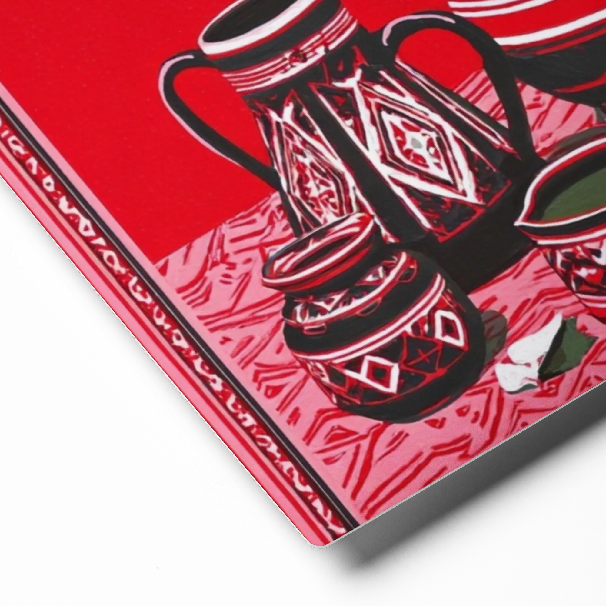 Red Vanitas Still Life | Art Print
