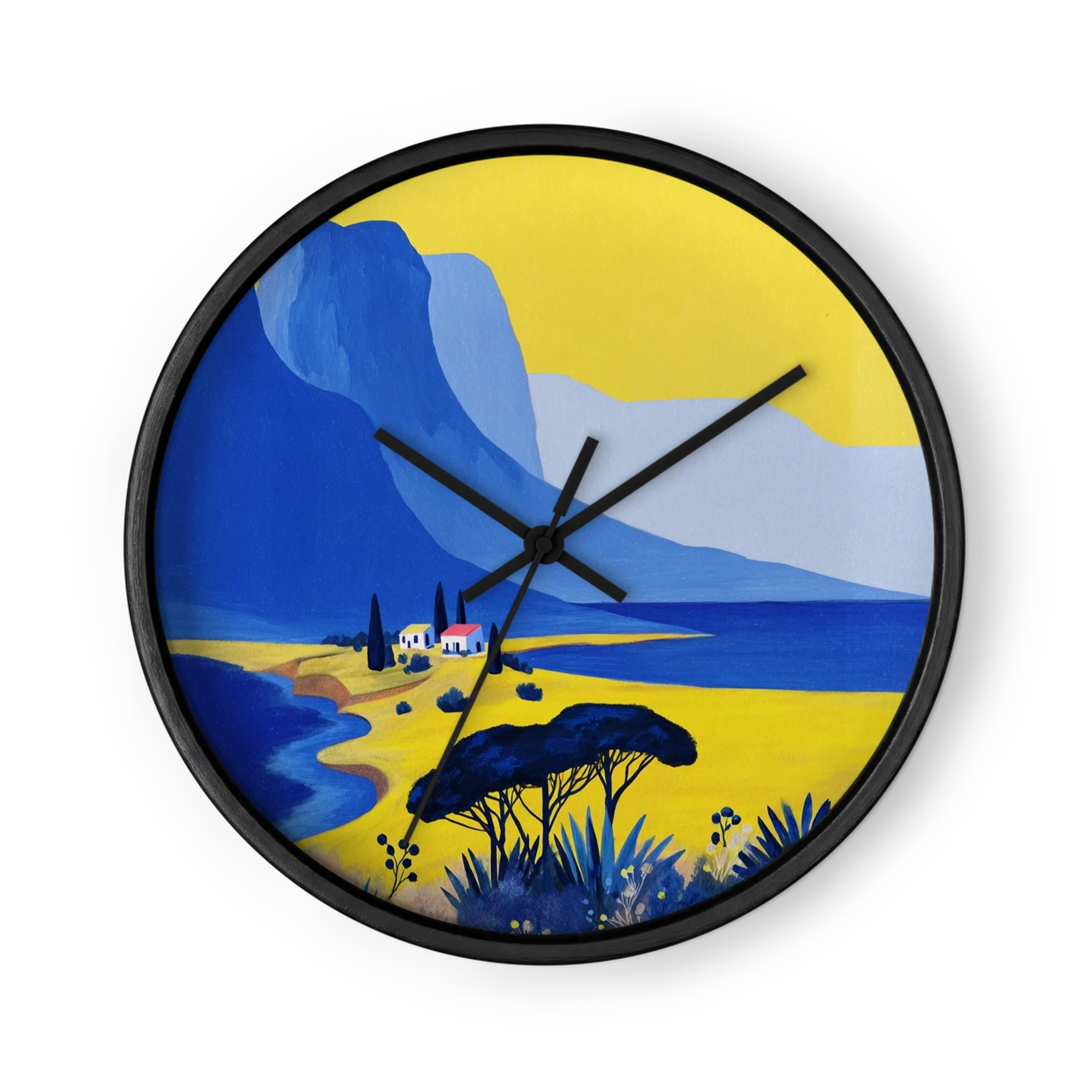 Yellow and Blue Coast