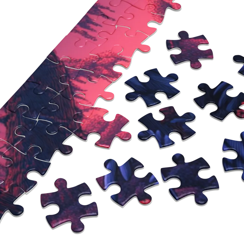 Crimson-Eyed Guardian 
 Jigsaw Puzzle in Tin Box