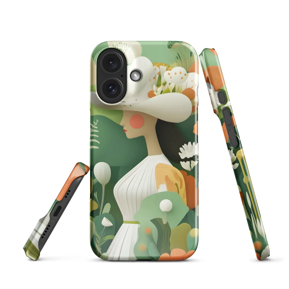 Serene Bloom Profile 
 iPhone 14 Pro Max | Tough Case