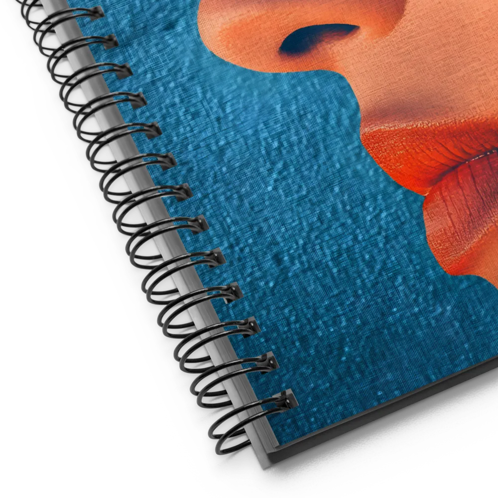 Double Exposure Portrait 
 Spiral Notebook | 140 pages