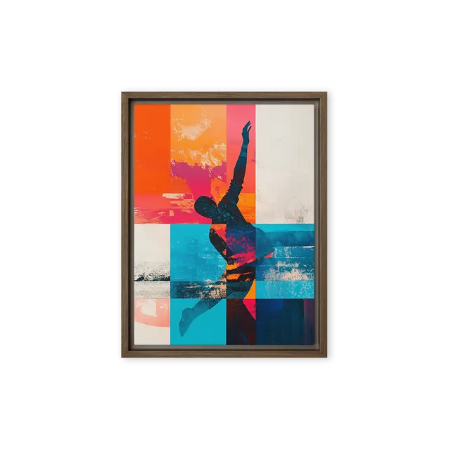 Dynamic Color Blocks | Art Print