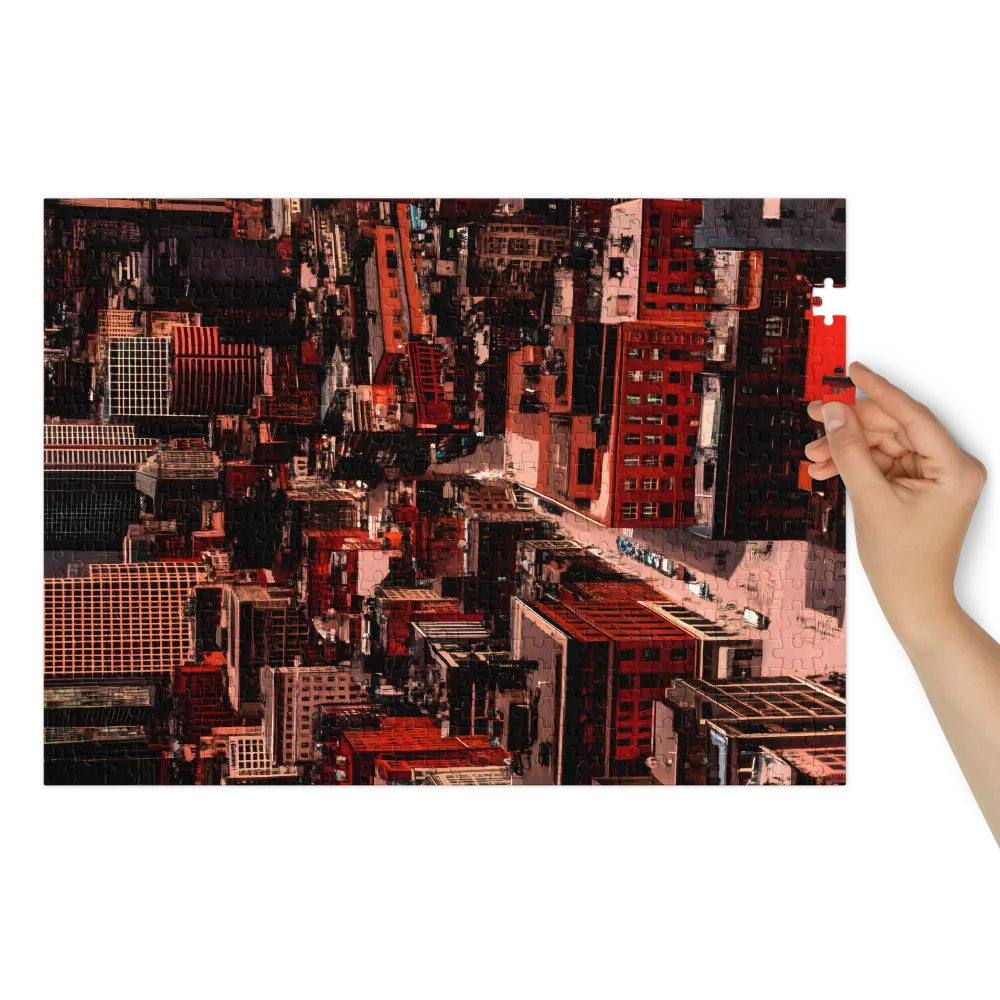 Urban Canvas 
 Jigsaw Puzzle in Tin Box