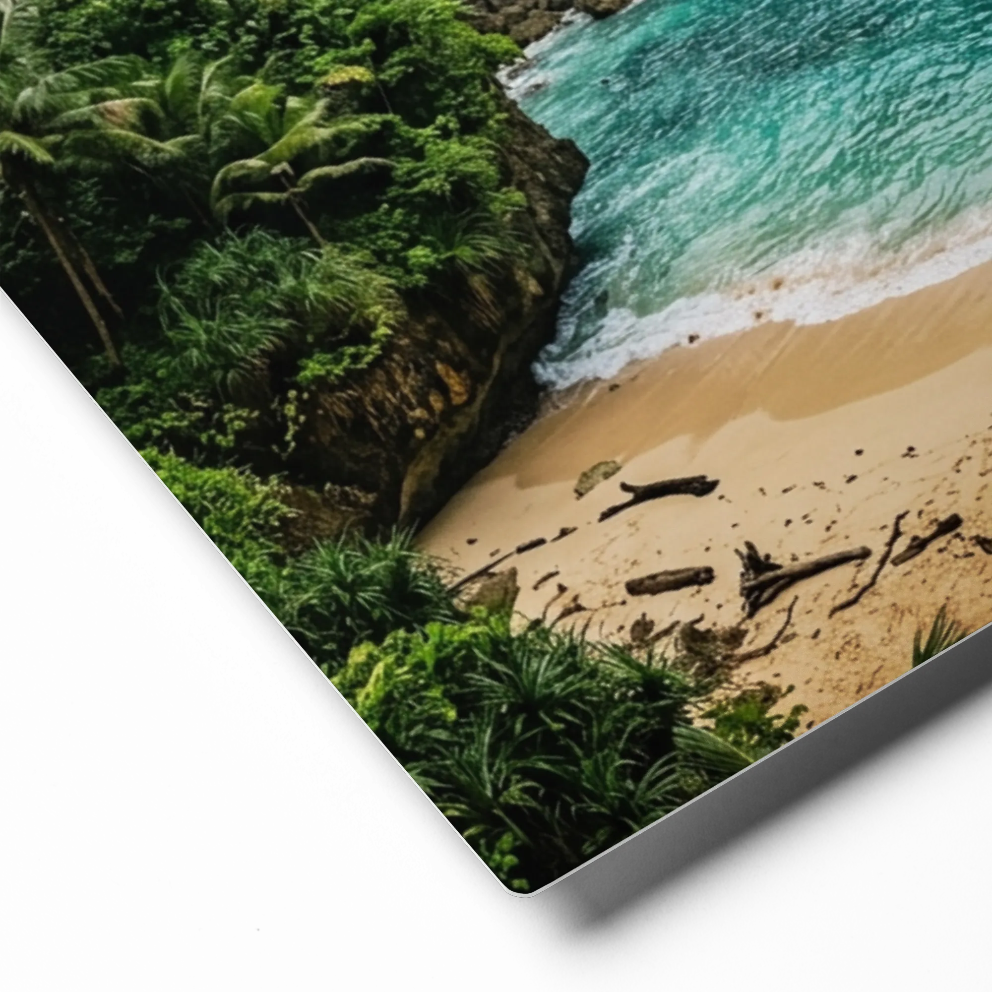 Hidden Tropical Beach Cove | Art Print