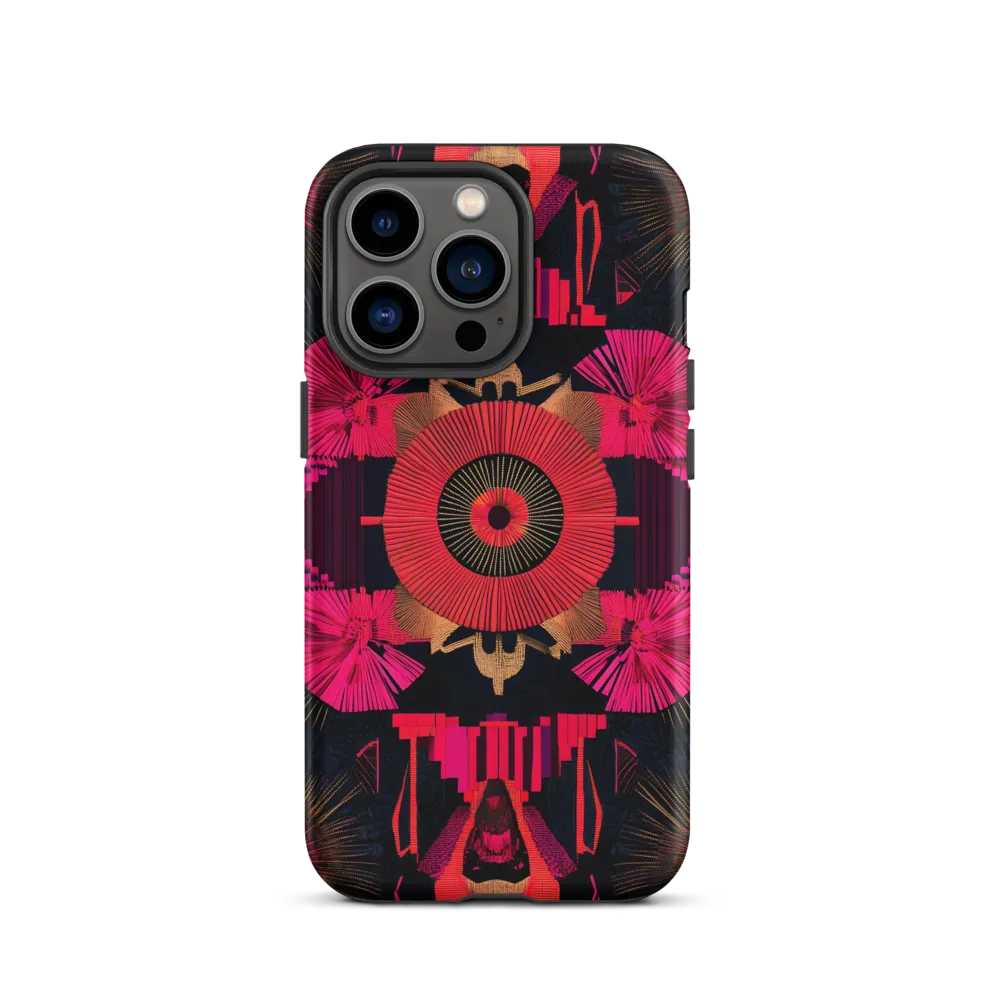 Crimson Symmetry | Phone Case