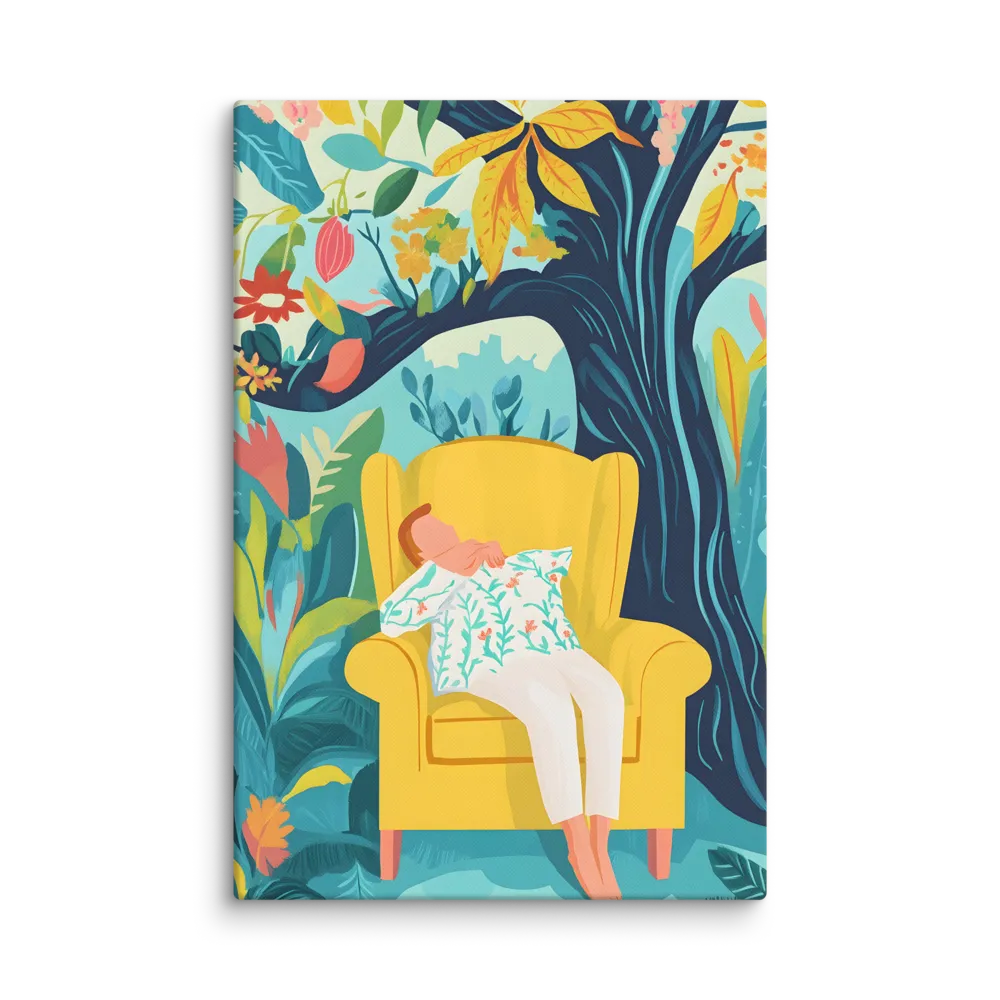 Tropical Relaxation Scene 
 Canvas | 18″x 26″