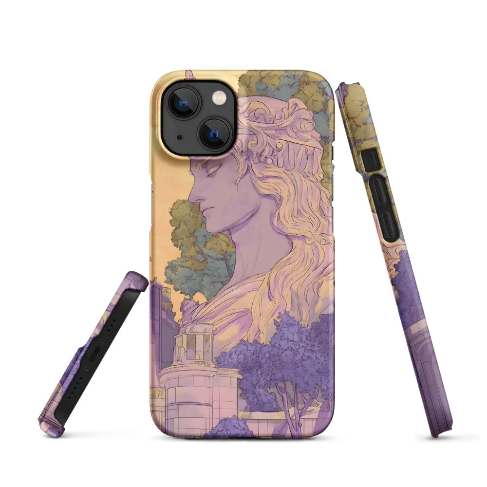 Giant Statue in a Lush Landscape | Phone Case