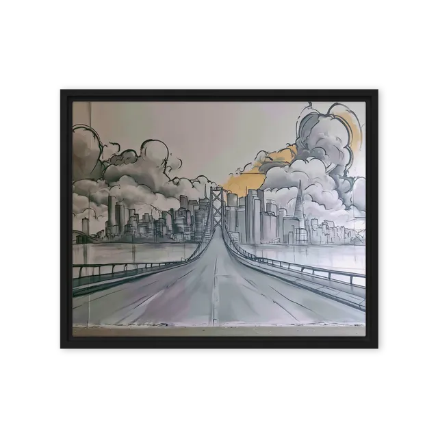 Bay Bridge Metropolis | Art Print