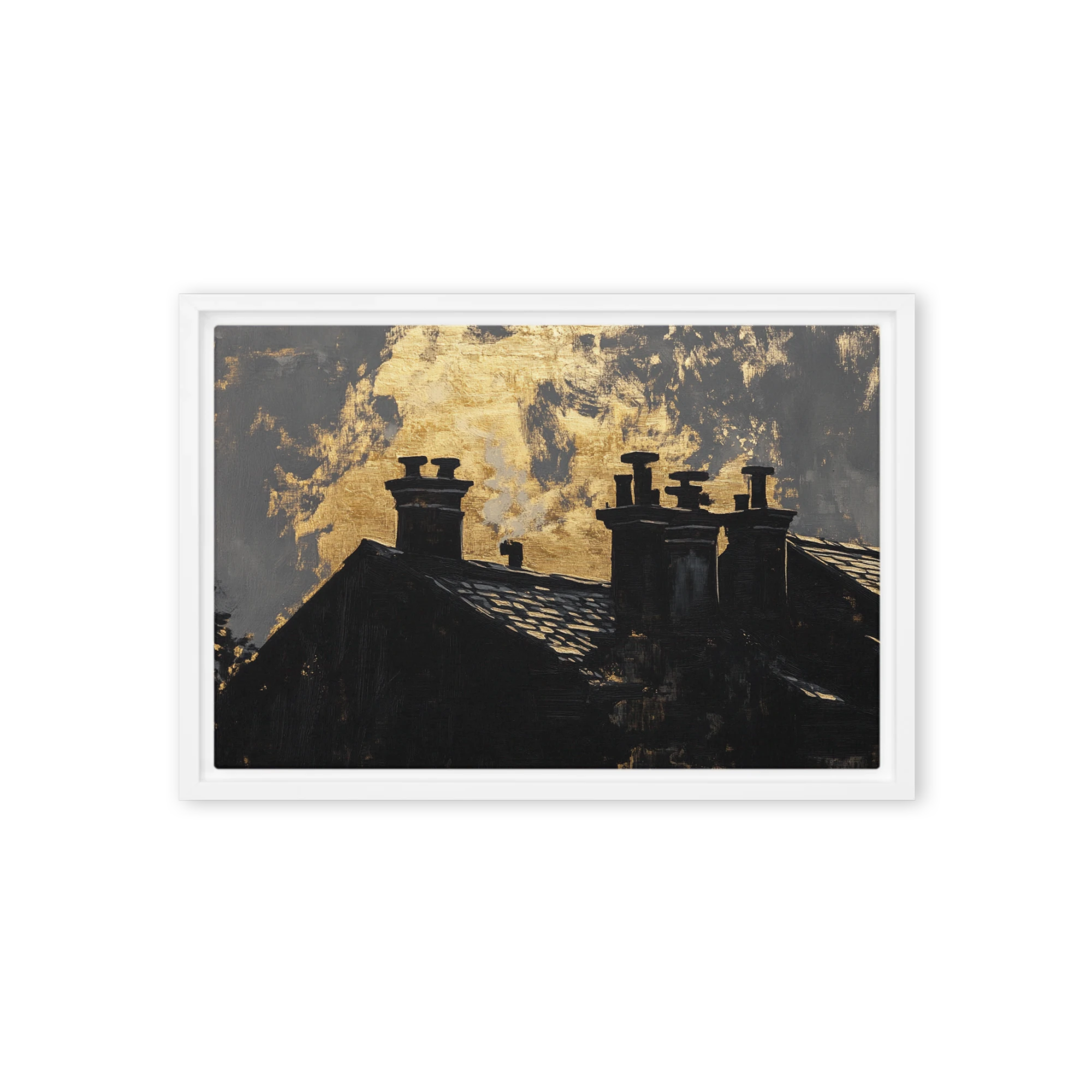 Golden Sky Silhouettes