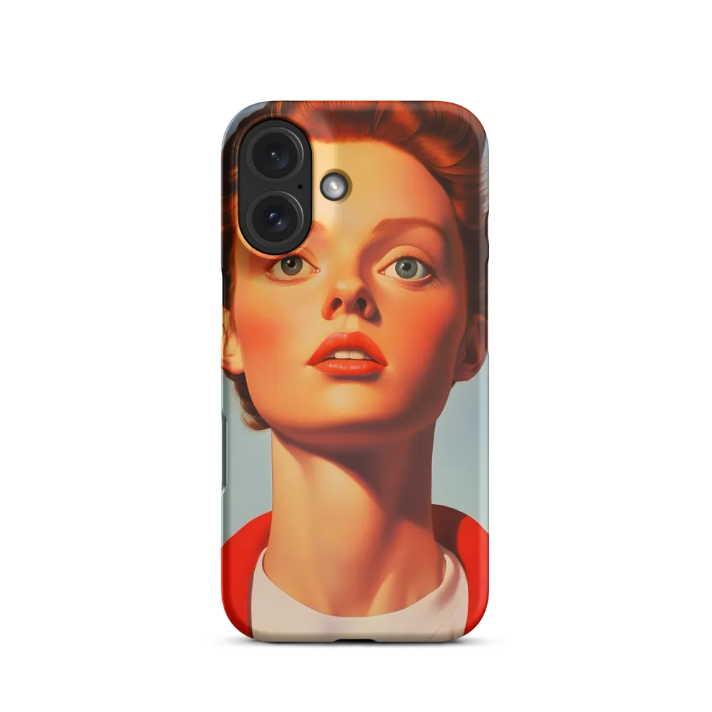 Hyperrealistic Female Portrait | Phone Case