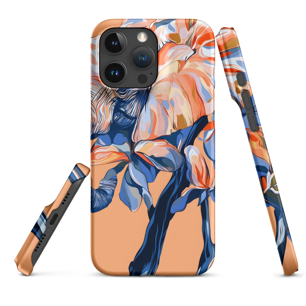 Elephant and Flowers Illustration | Phone Case