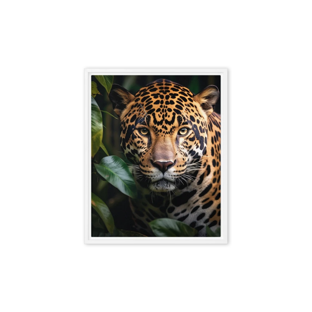 The Intensity of Nature: A Jaguar’s Gaze | Art Print