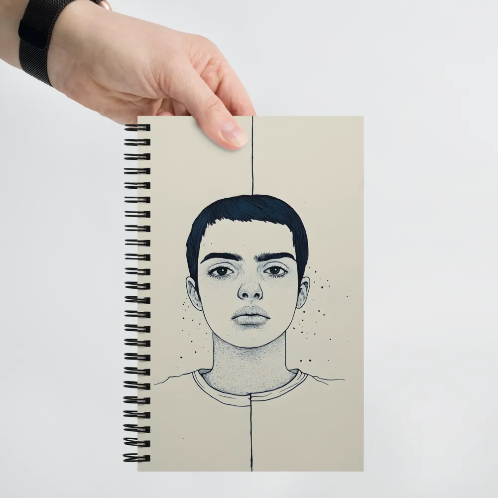Contemplative Gaze 
 Spiral Notebook | 140 pages