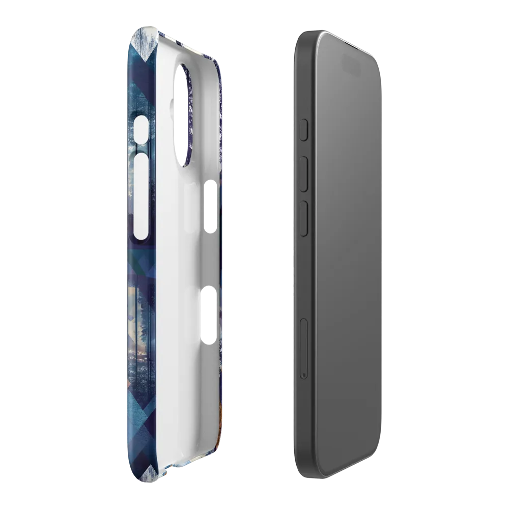 Geometric Forest Reflection 
 Samsung Galaxy S25 | Snap Case