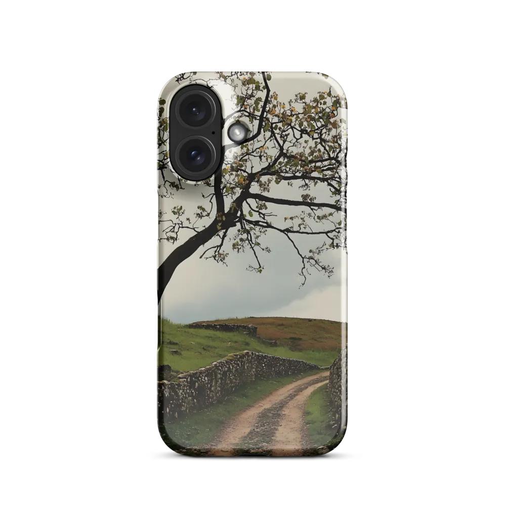 Winding Path Through Hills 
 iPhone 16 | Snap Case