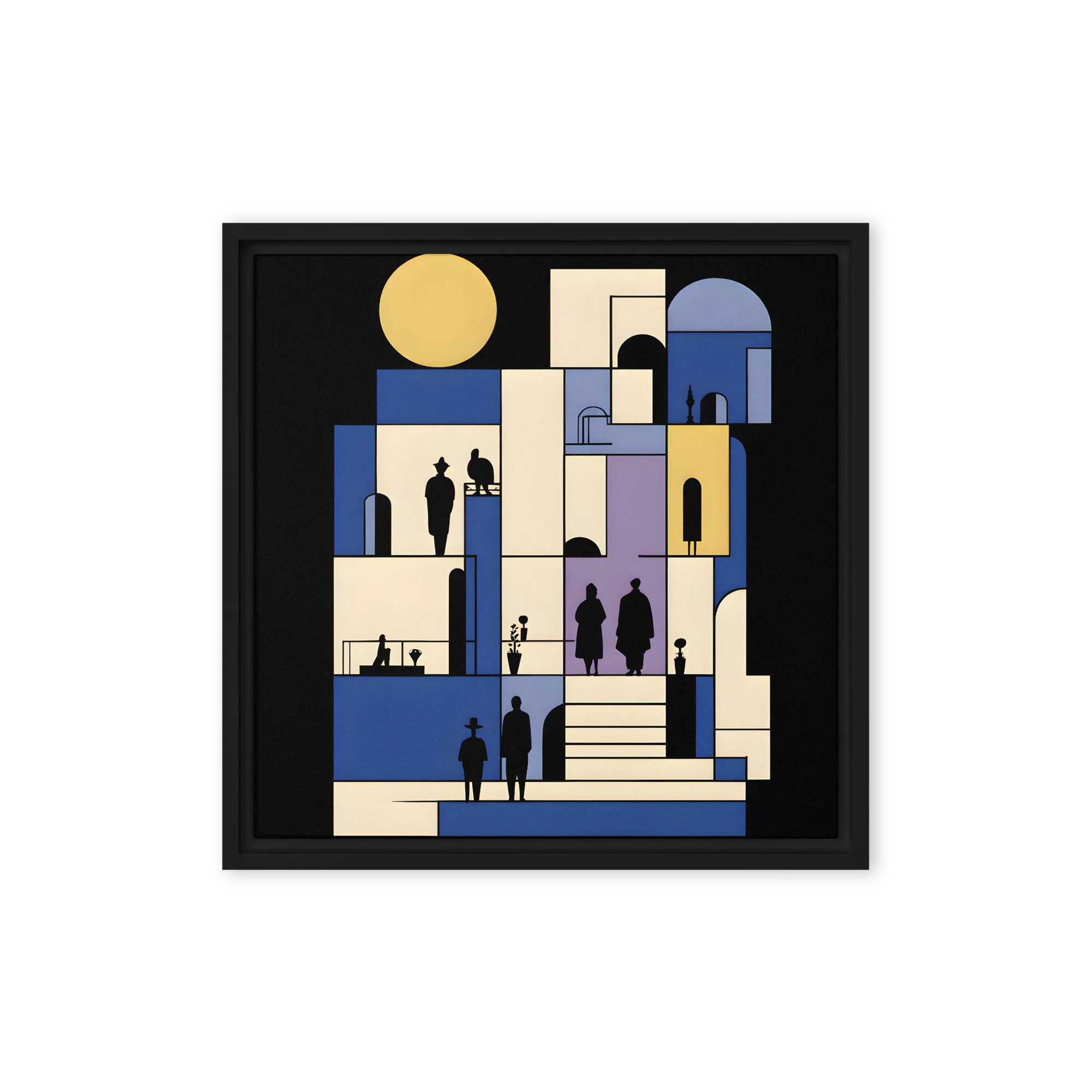 Blueprint grids and modular facades — The structural line-work