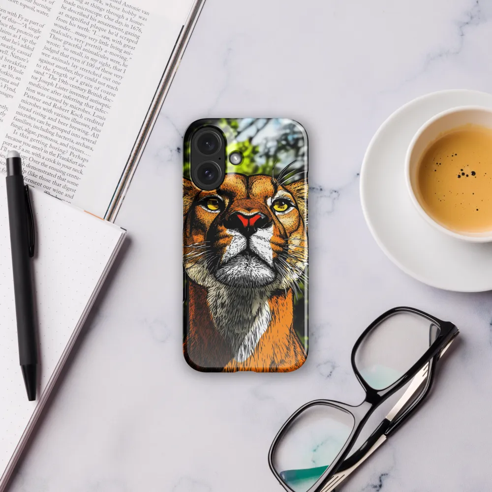Stylized Cougar Portrait 
 Samsung Galaxy S20 Ultra | Snap Case