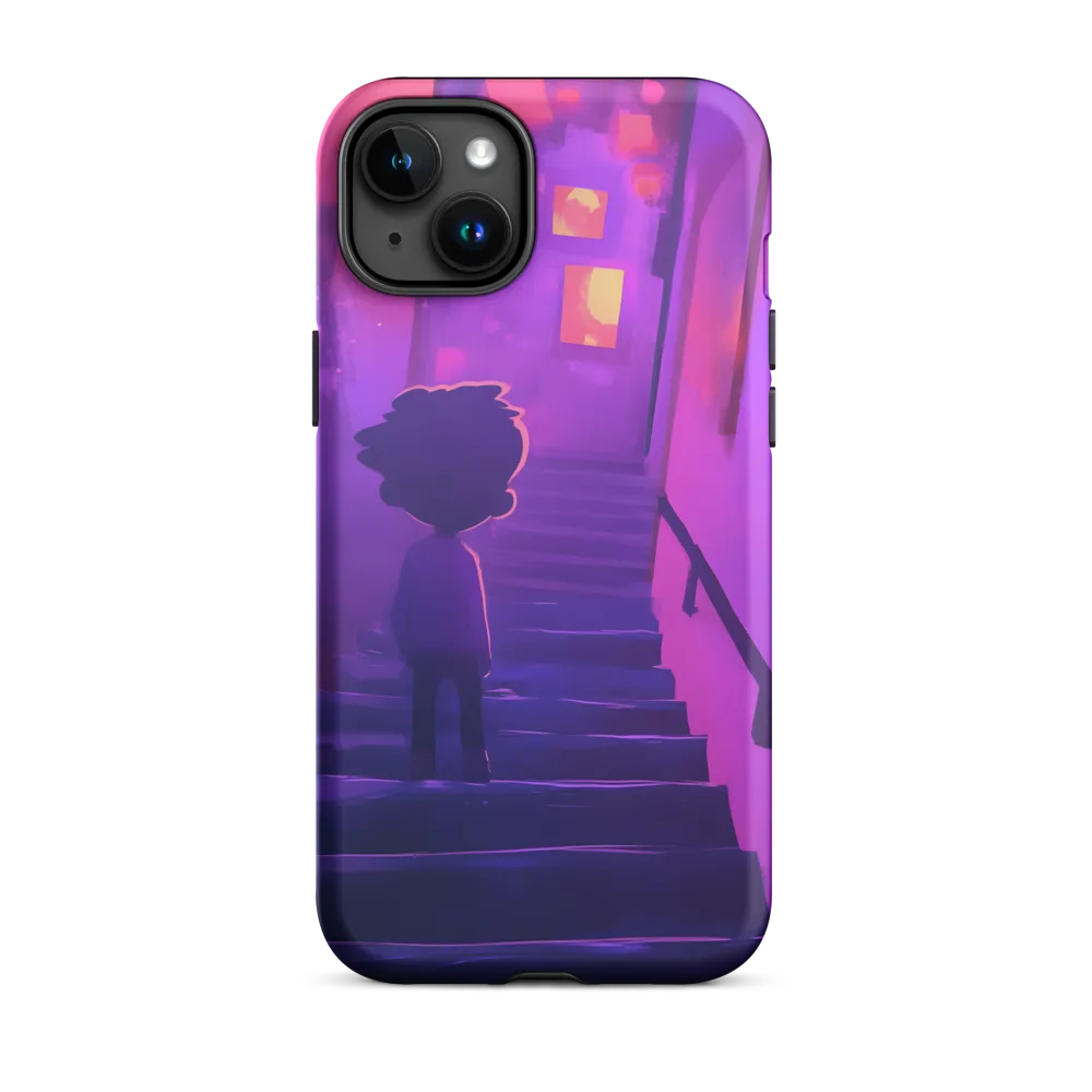 Child on Staircase | Phone Case