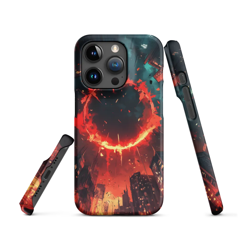Explosive Cityscape | Phone Case