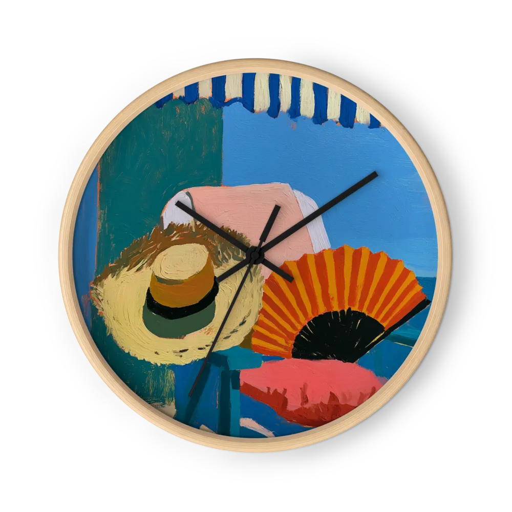 Afternoon by the Sea | Wall Clock