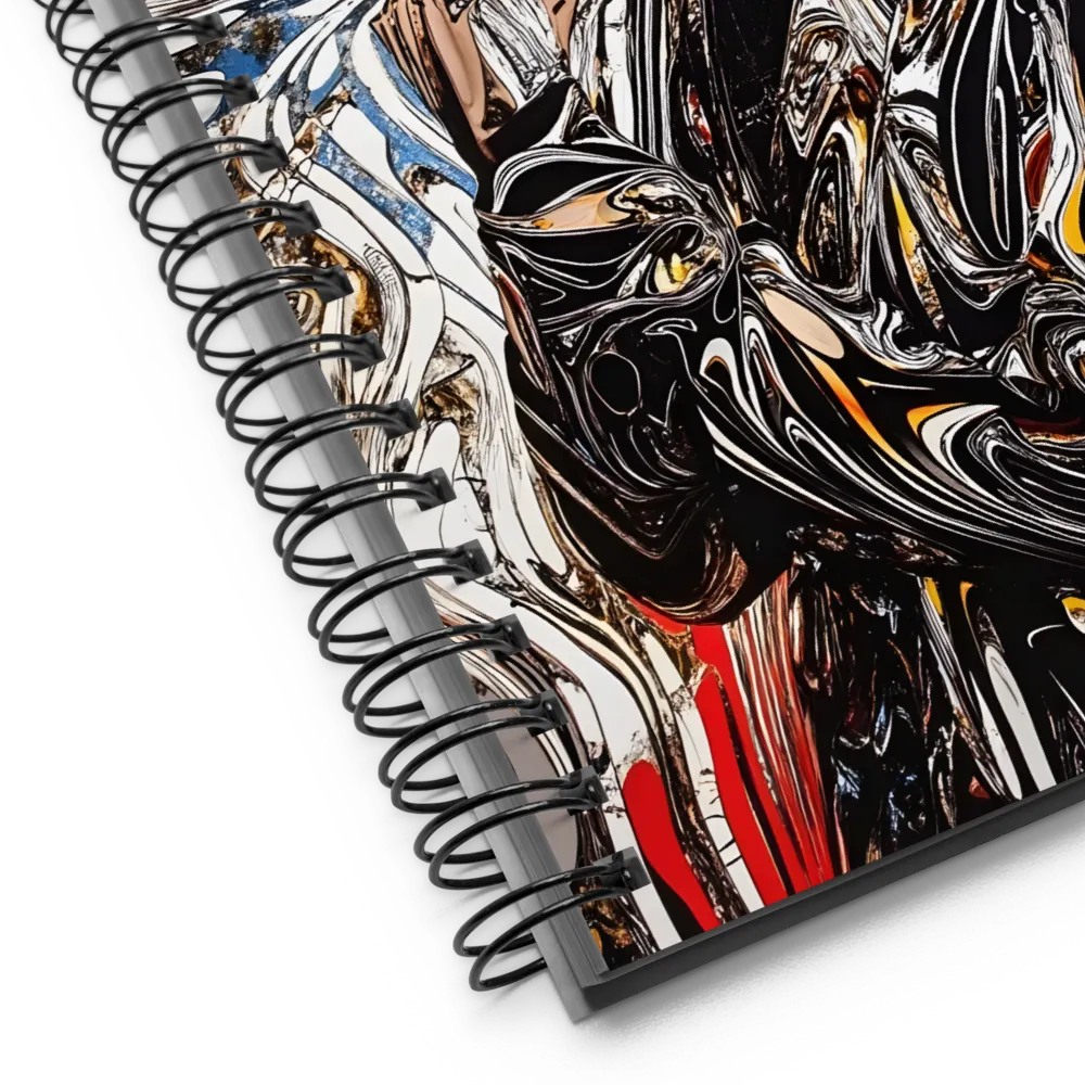 Echoes of Fluidity 
 Spiral Notebook | 140 pages